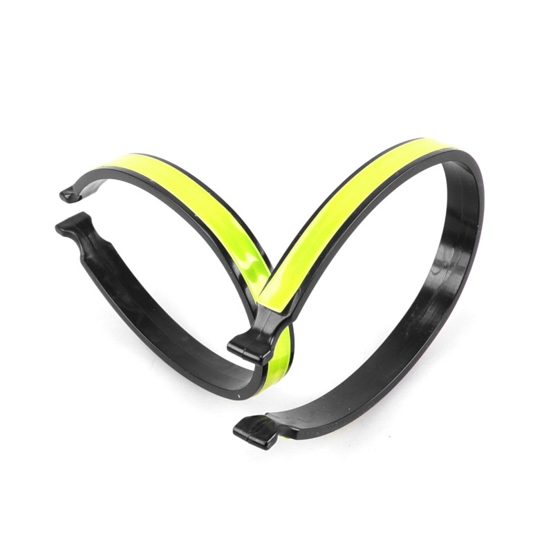 Ankle Brace - สายรัดกางเกงสะท้อนแสง2ชิ้น, สายรัดข้อมือกางเกงผ้าพันรัดข้อเท้าจักรยาน
