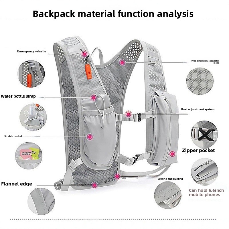 กระเป๋าใส่โทรศัพท์สำหรับวิ่ง ก - Hydration Vest บทวิจารณ์และราคา